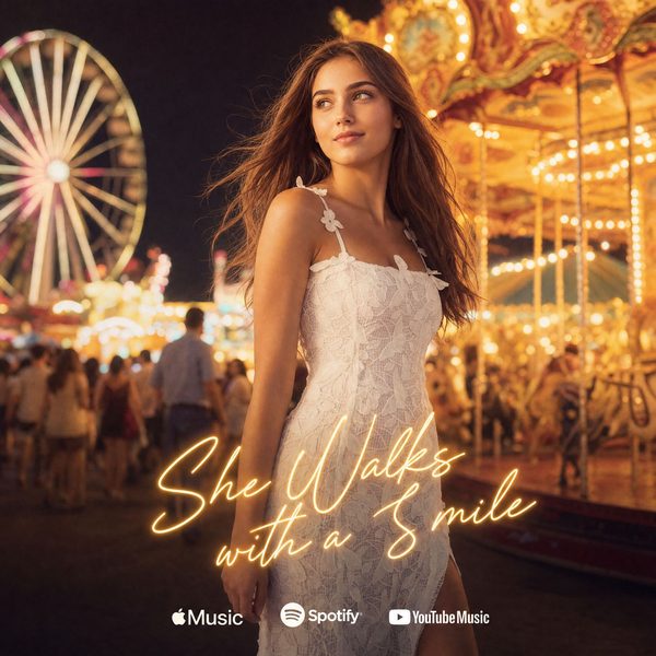 She Walks with a Smile